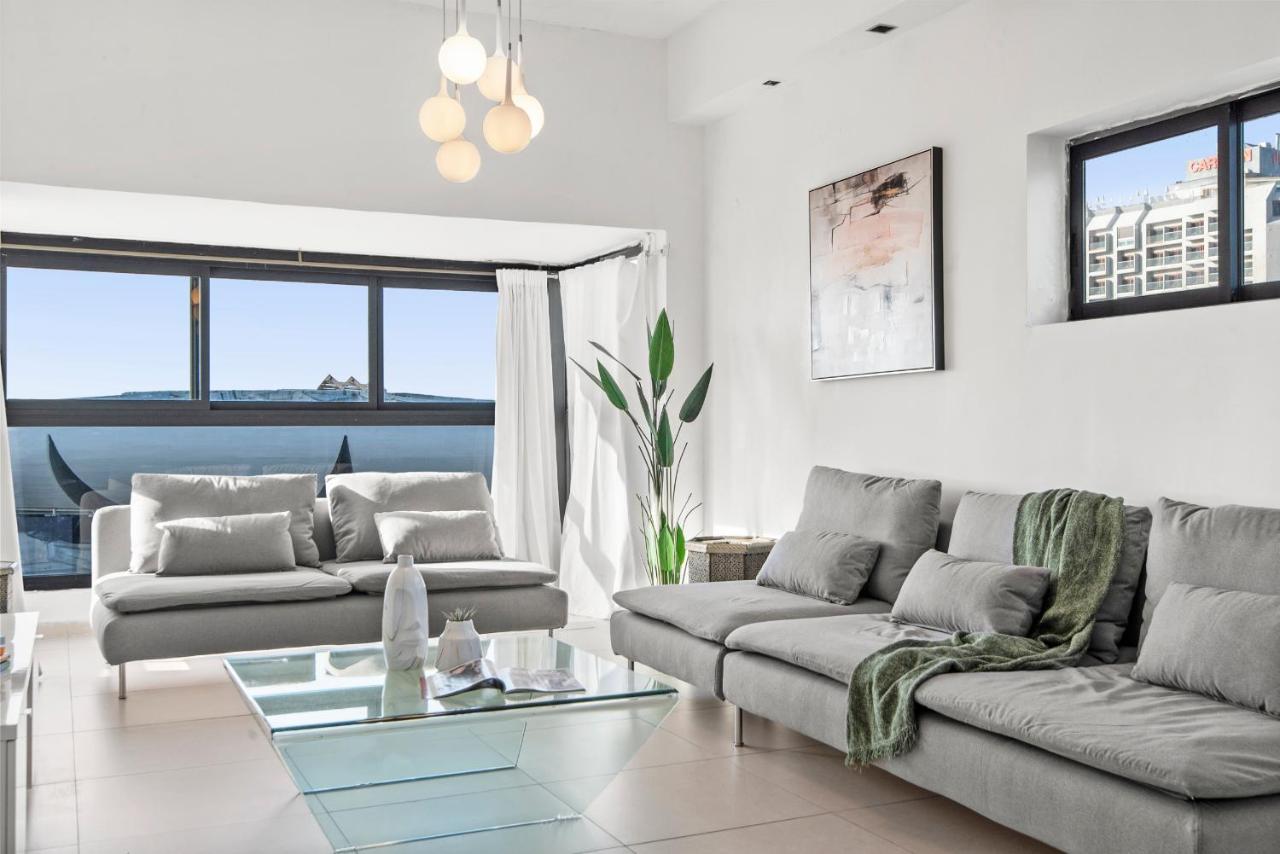 Glorious Renovated Apartment On Top Of The Beach Tel Aviv Exteriér fotografie